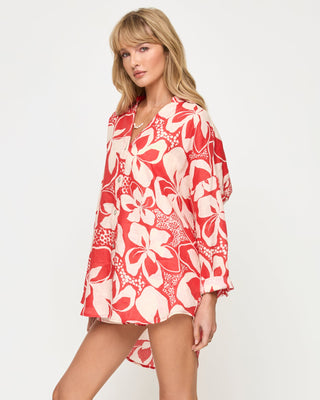 L*Space Women's Rio Tunic - Hibiscus Bloom