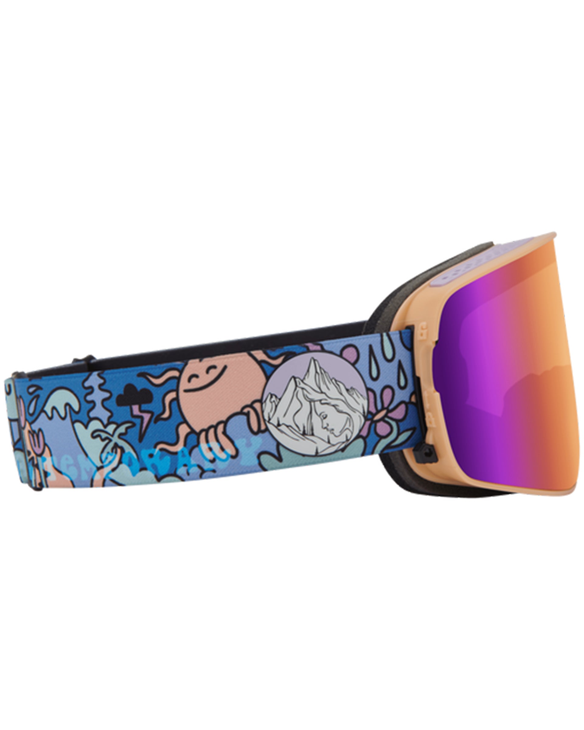 Dragon Kimmy Fasani NFX2 with Bonus Lens Snow Goggles