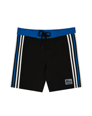 HBPD x Jack's Surfboards 16" 42 Foundation Boardshorts - Black/Blue