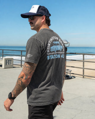 Jack's Surfboards HBPD 42 Buggy Pigment Heavyweight S/S T-Shirt - Pepper