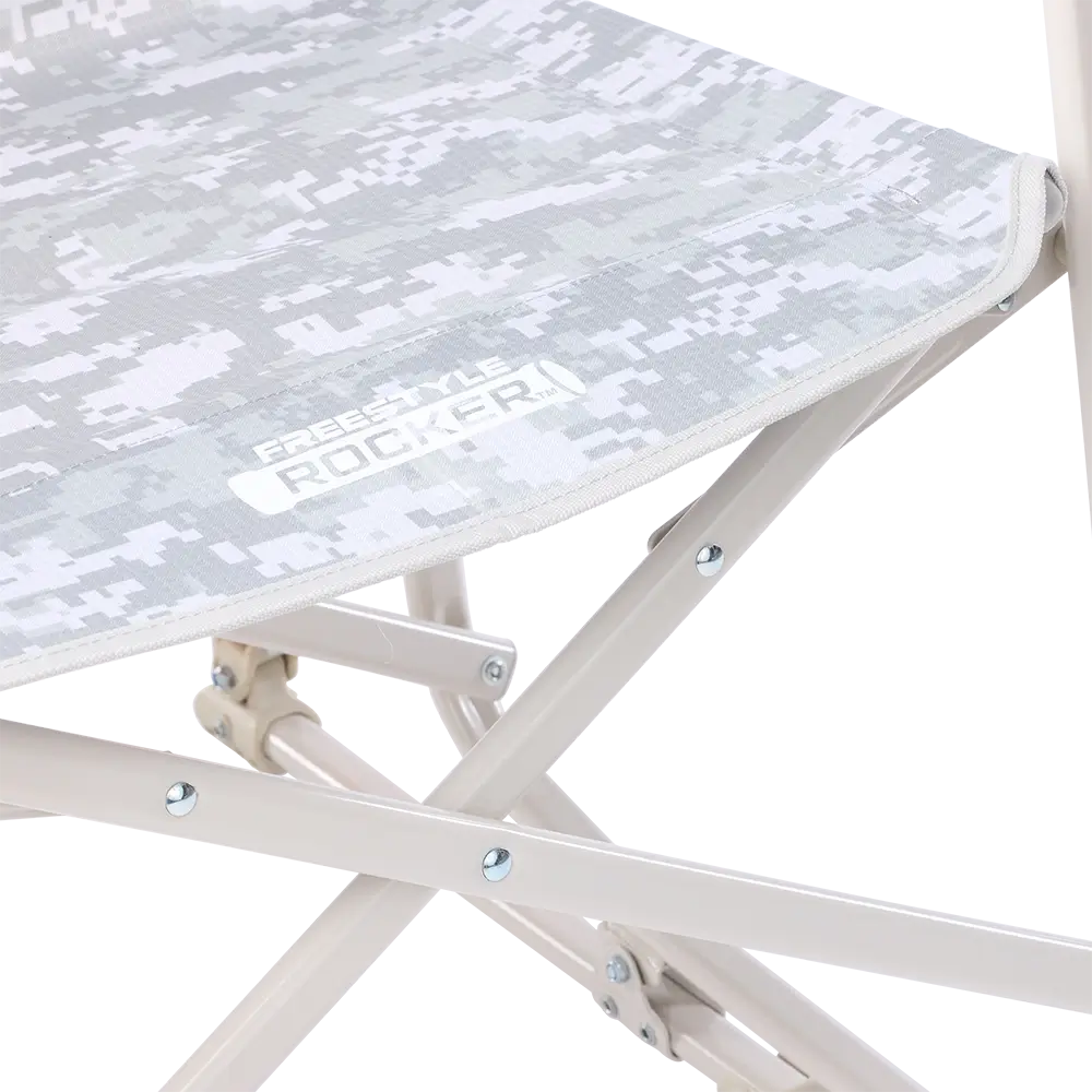 GCI Outdoor Freestyle Rocker Elite™ Chair -Snow Camo