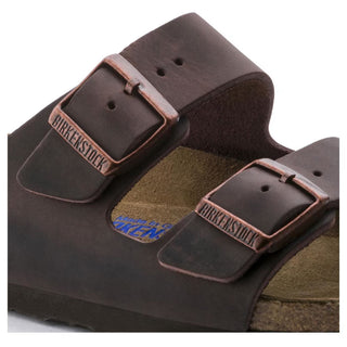 Arizona Soft Footbed Oiled Leather Sandal - Habana