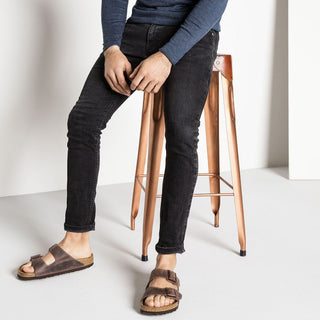 Arizona Soft Footbed Oiled Leather Sandal - Habana