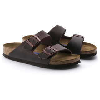 Arizona Soft Footbed Oiled Leather Sandal - Habana