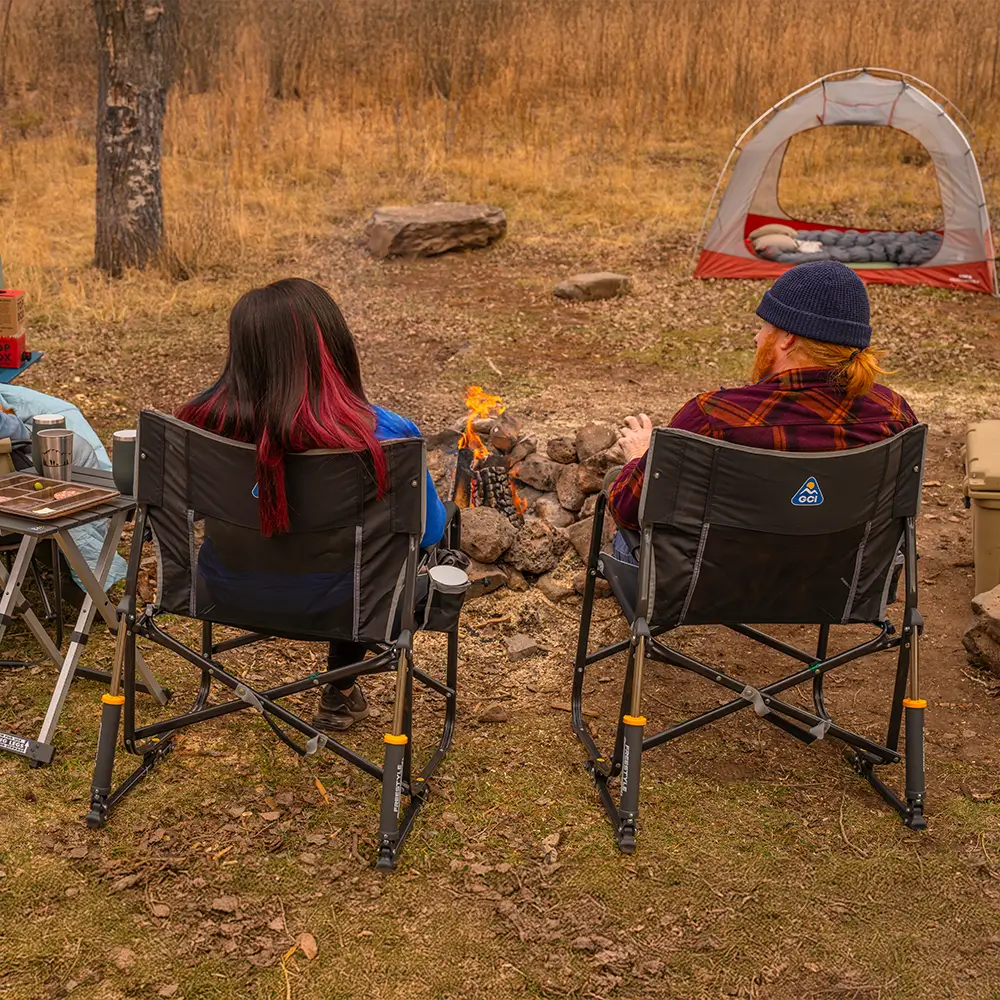GCI Outdoor Freestyle Rocker XL™ Chair - Black