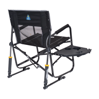 GCI Outdoor Freestyle Rocker XL™ with Side Table Chair - Black