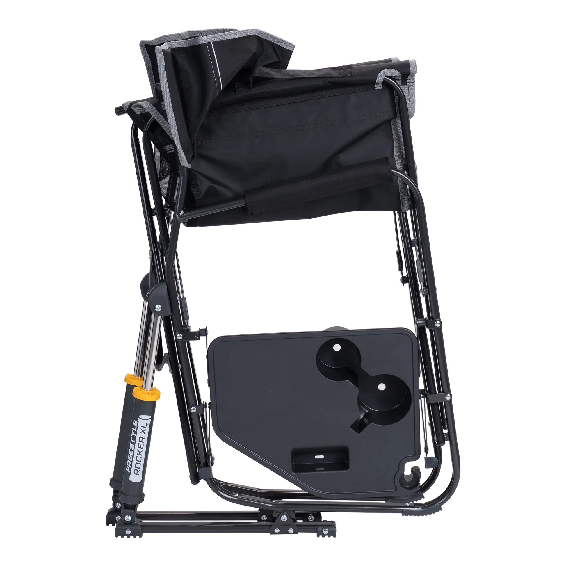 GCI Outdoor Freestyle Rocker XL™ with Side Table Chair - Black