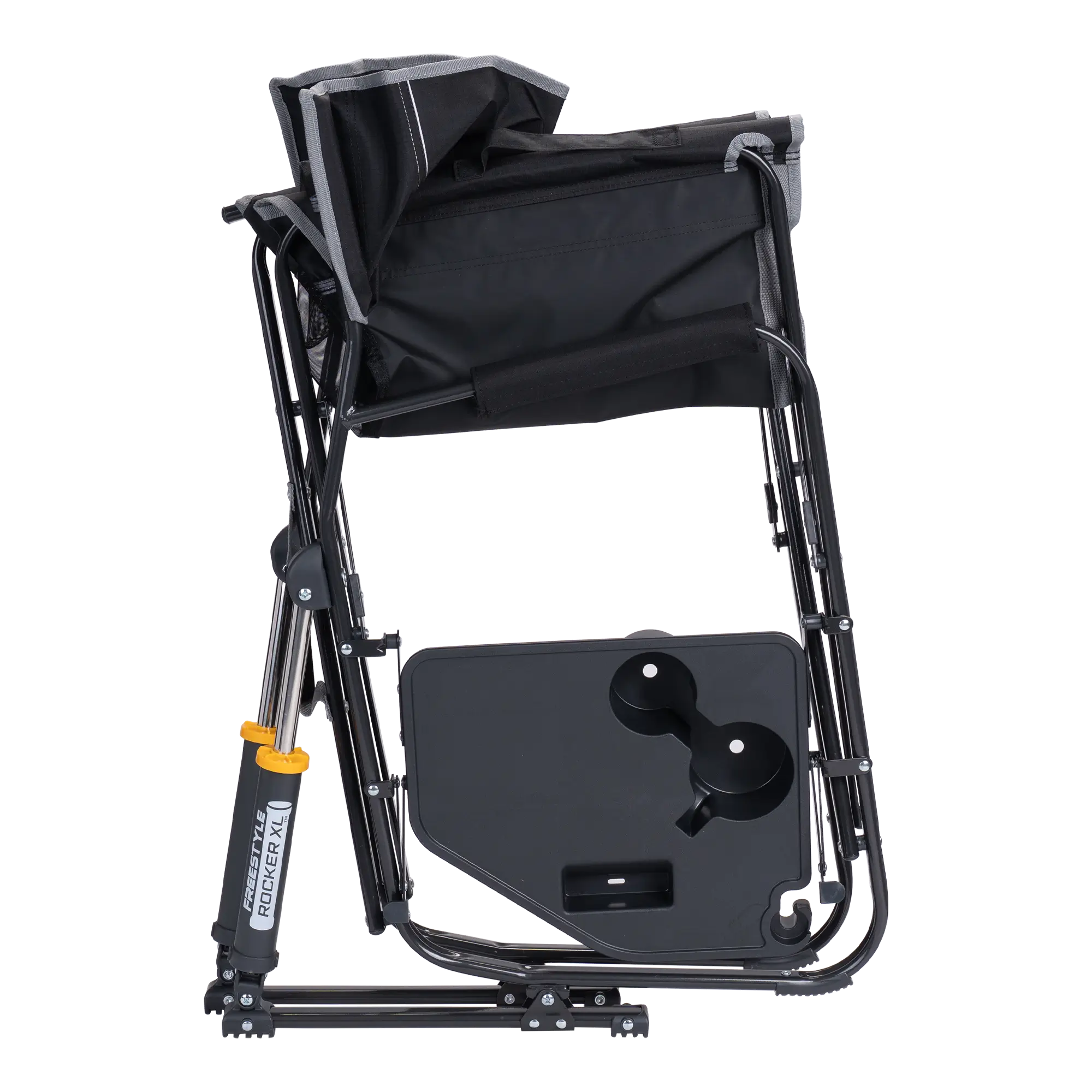 GCI Outdoor Freestyle Rocker XL™ with Side Table Chair - Black