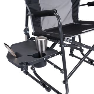 GCI Outdoor Freestyle Rocker XL™ with Side Table Chair - Black