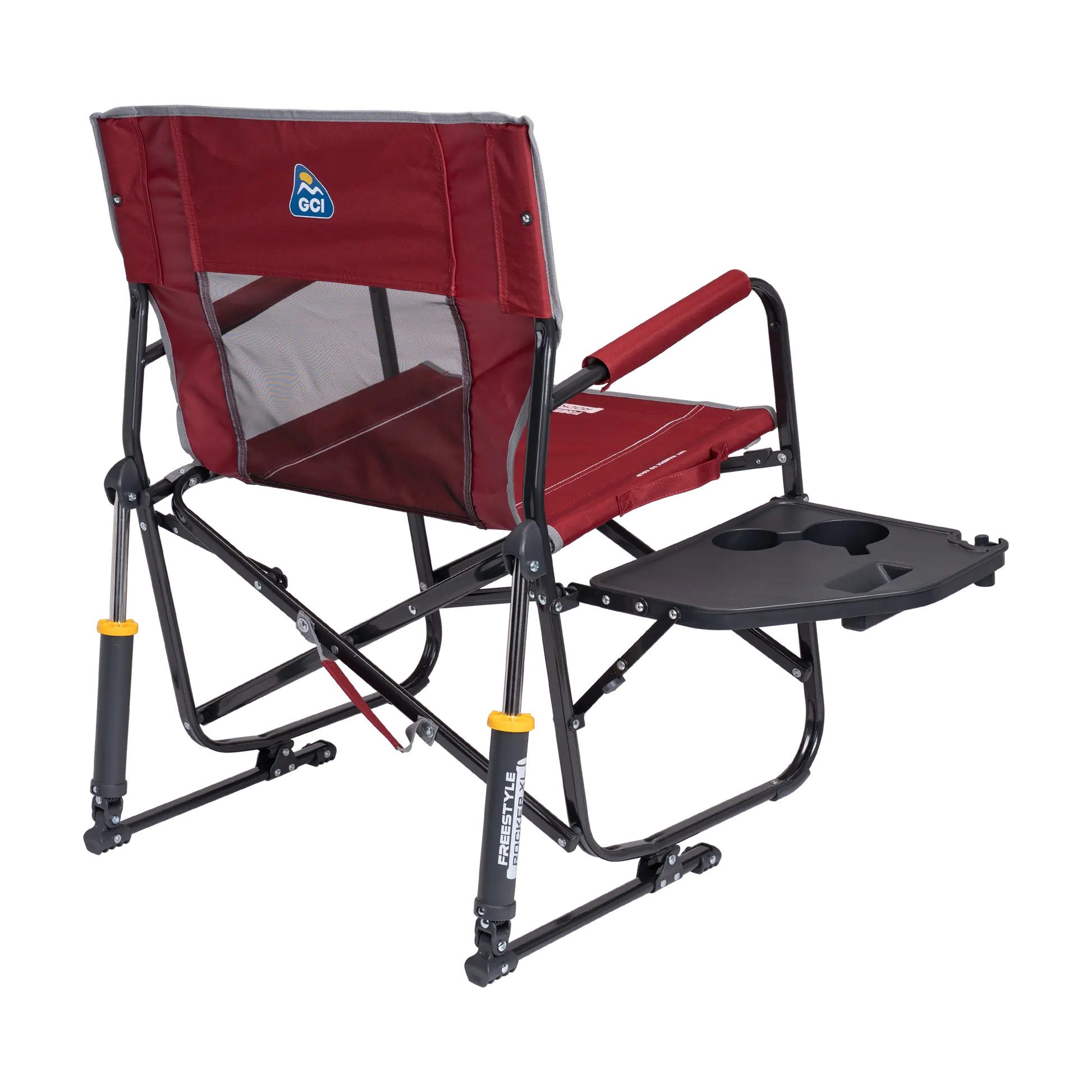 GCI Outdoor Freestyle Rocker XL™ with Side Table Chair - Cinnamon