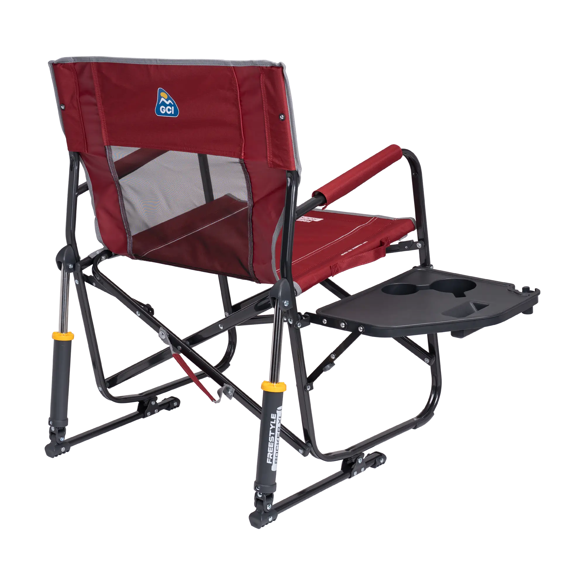 GCI Outdoor Freestyle Rocker XL™ with Side Table Chair - Cinnamon