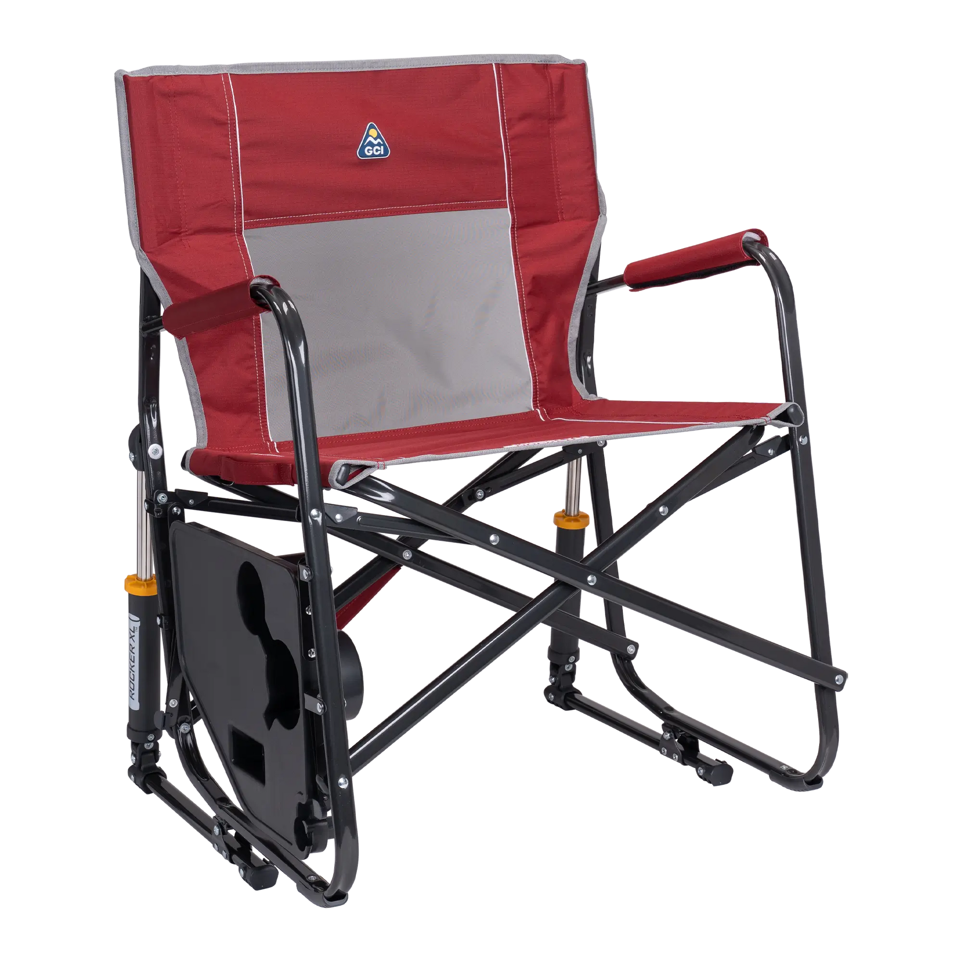 GCI Outdoor Freestyle Rocker XL™ with Side Table Chair - Cinnamon