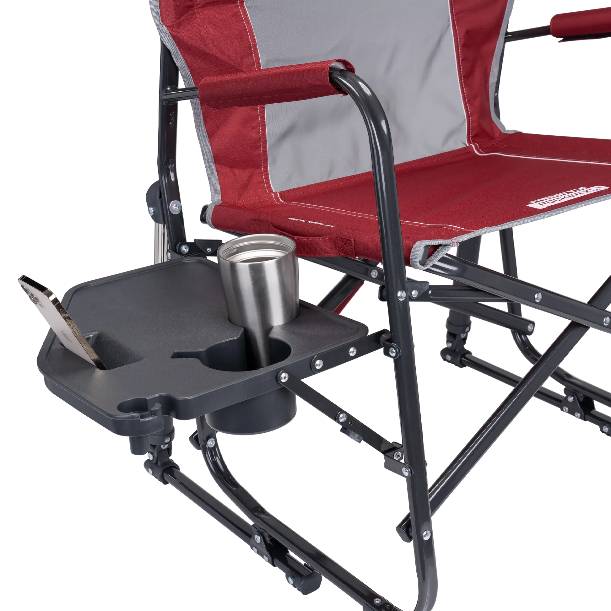 GCI Outdoor Freestyle Rocker XL™ with Side Table Chair - Cinnamon