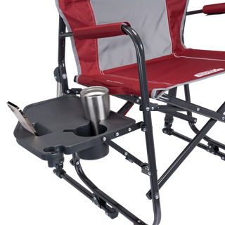 GCI Outdoor Freestyle Rocker XL™ with Side Table Chair - Cinnamon