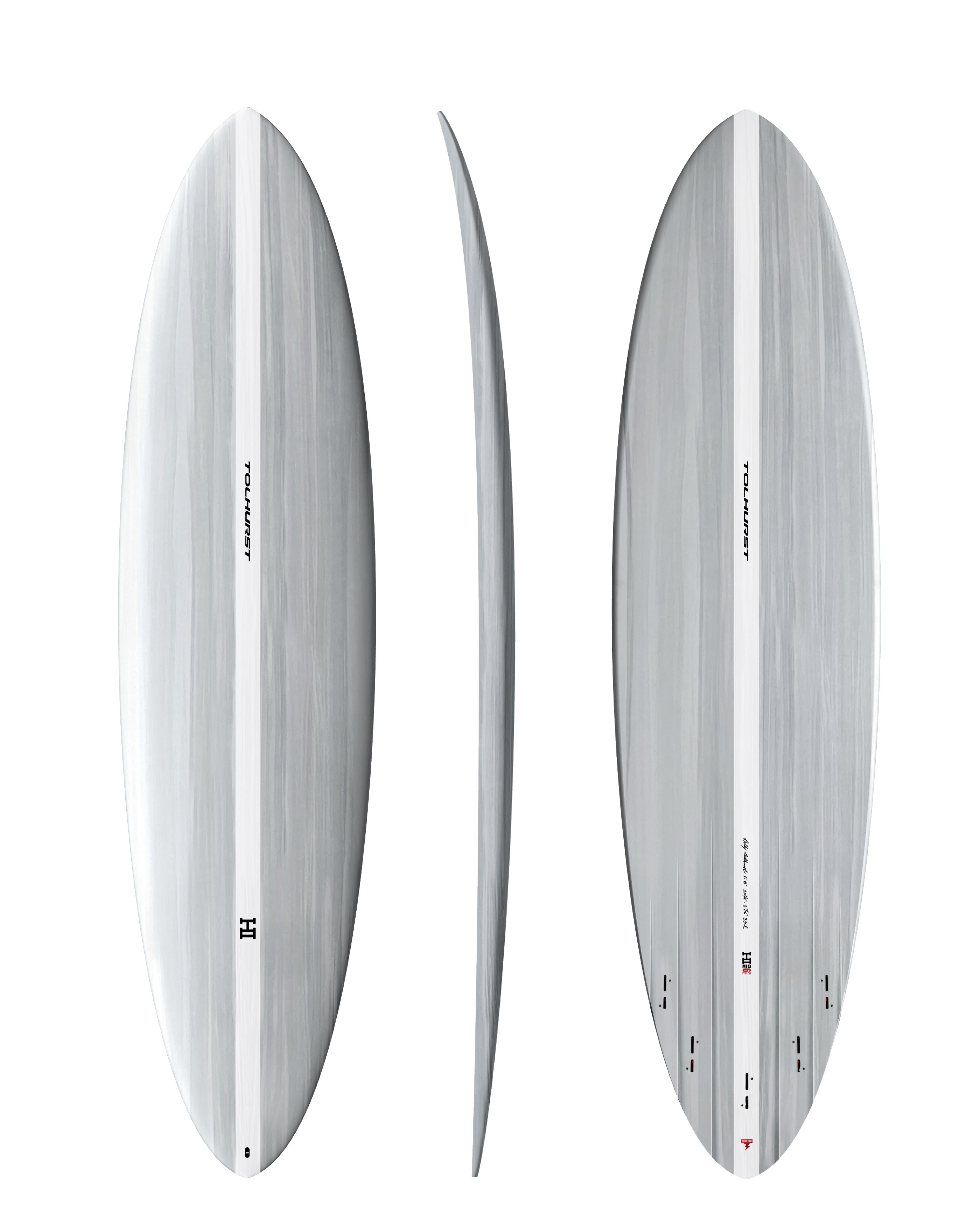 Mid 6 Thunderbolt Red Tech – Jack's Surfboards