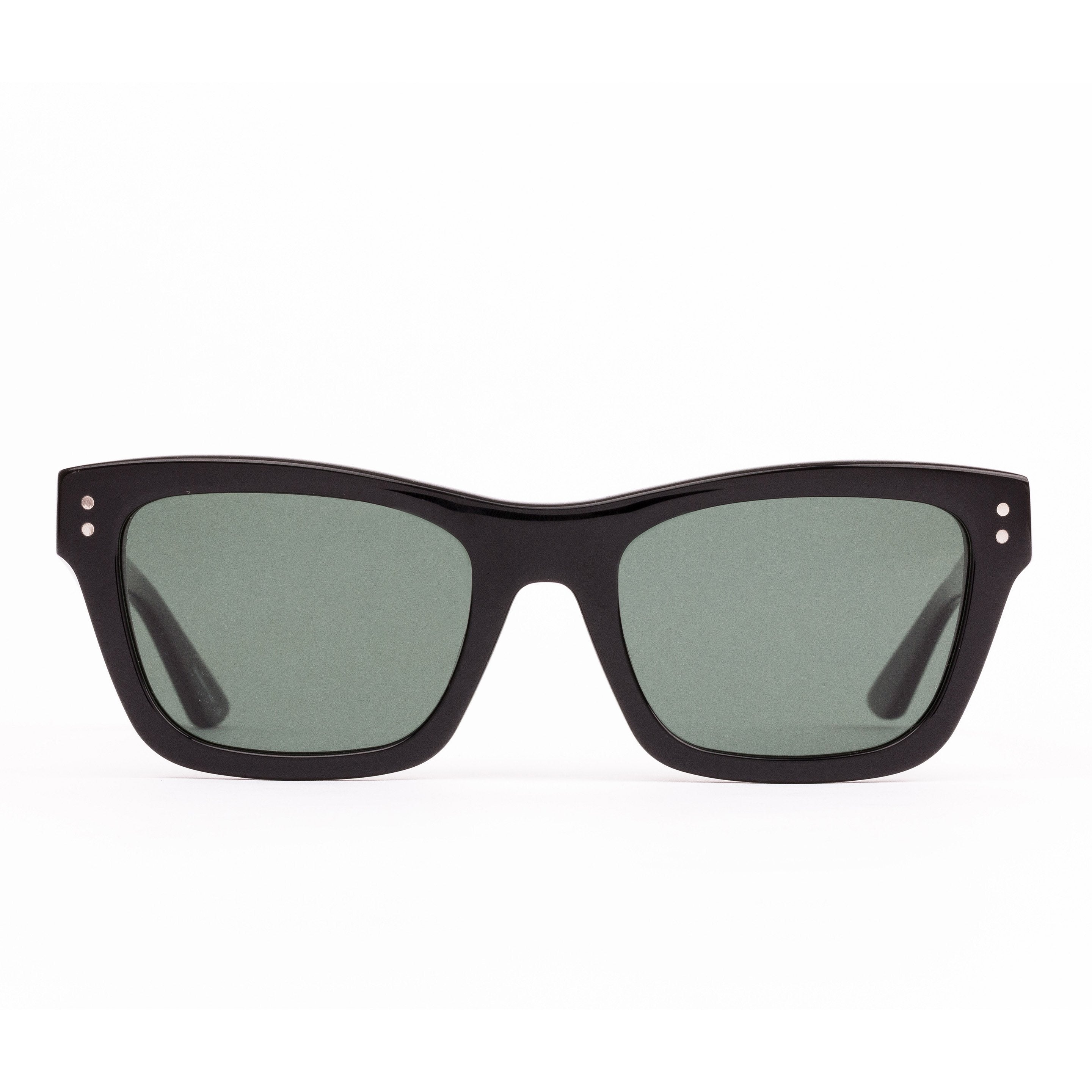 Sito Shades Men's BREAK OF DAWN Sunglasses - Black / Slate Polarized 