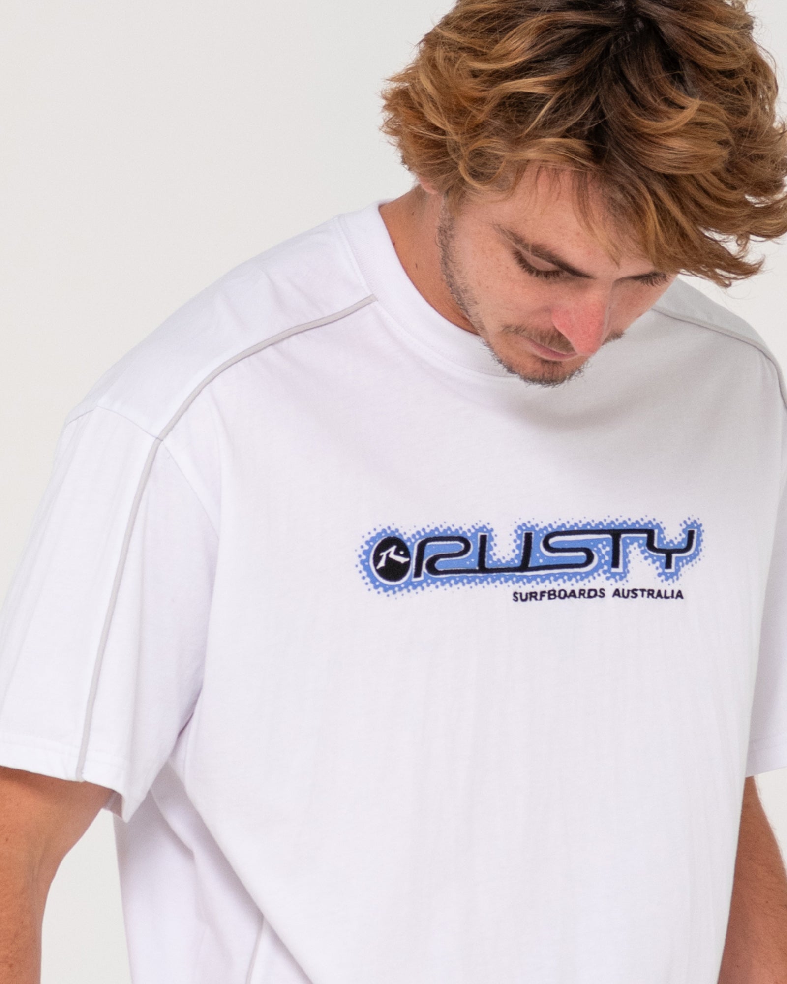 Rusty Men's Offline Short Sleeve T-Shirt - White