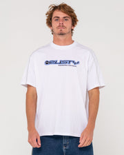 Rusty Men's Offline Short Sleeve T-Shirt - White