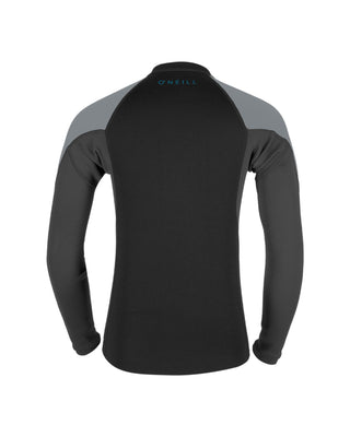 O'Neill Youth 2mm Reactor II Front Zip Jacket - Black/Graphite/Cool Grey