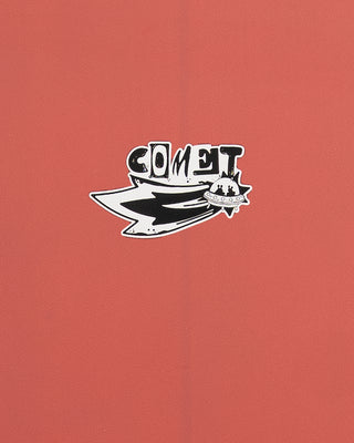 5'10 Comet - White/Red