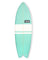 Aqua/White