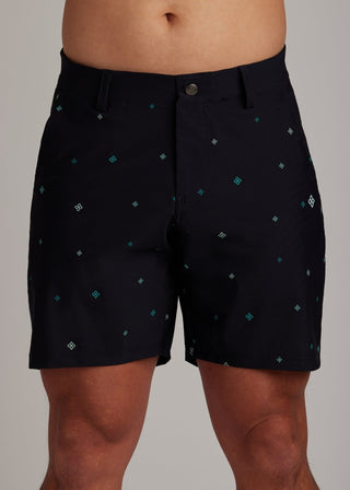 Performance Galactic Walk Shorts for golf, designed with ultra-lightweight, four-way stretch fabric for athletes.