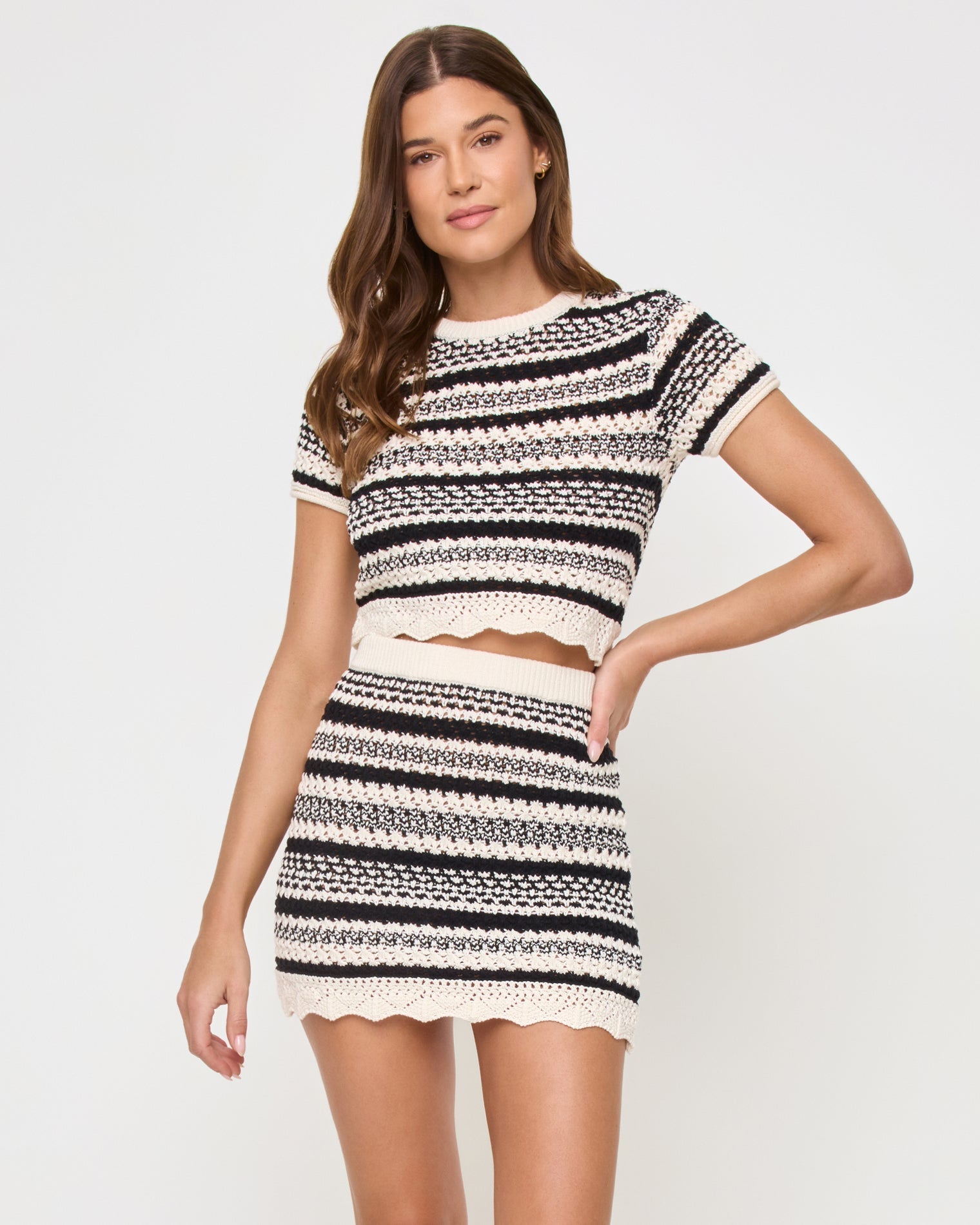 L*Space Women's Caicos Skirt - Caicos Stripe