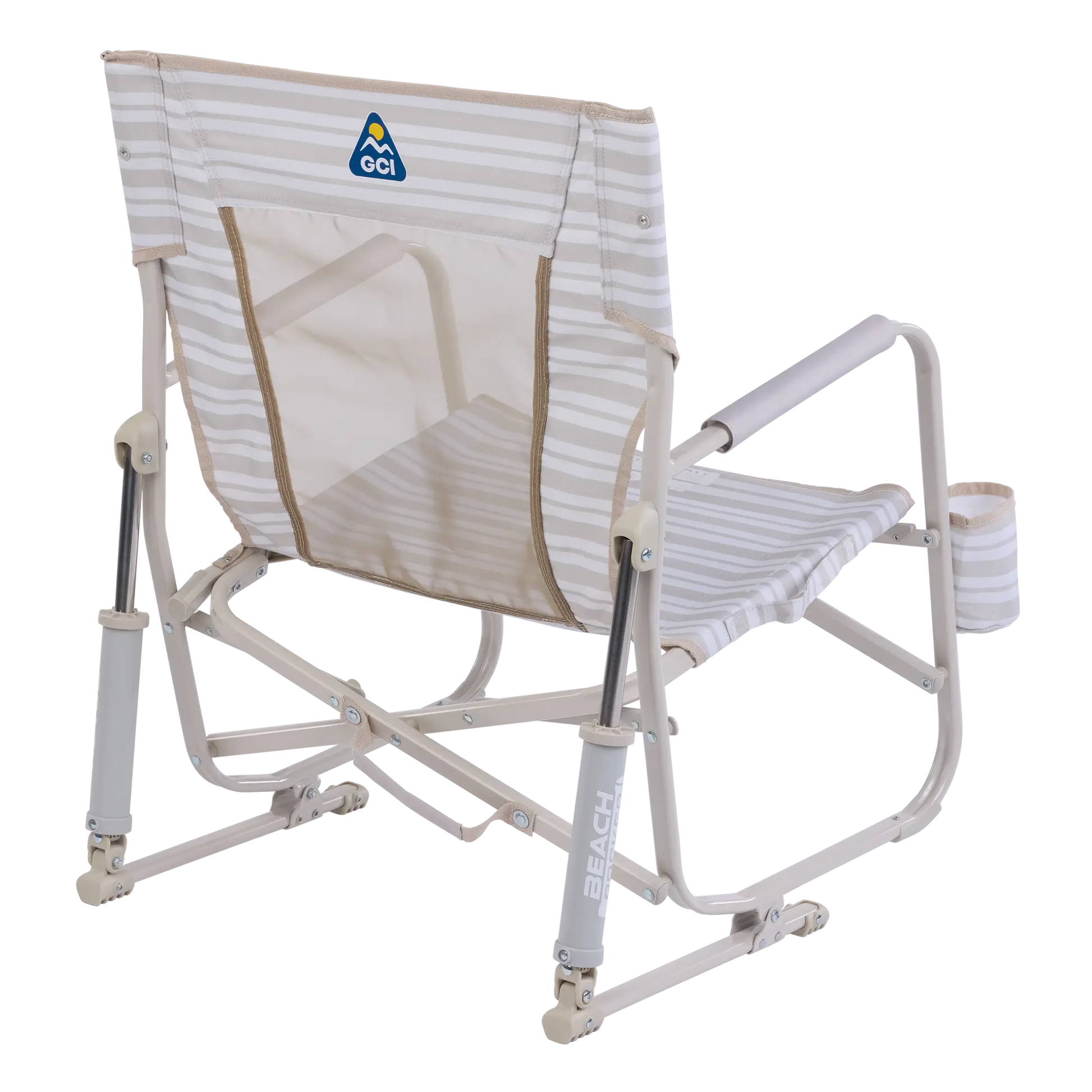 GCI Outdoor Beach Rocker™ Chair - Neutral Stripe