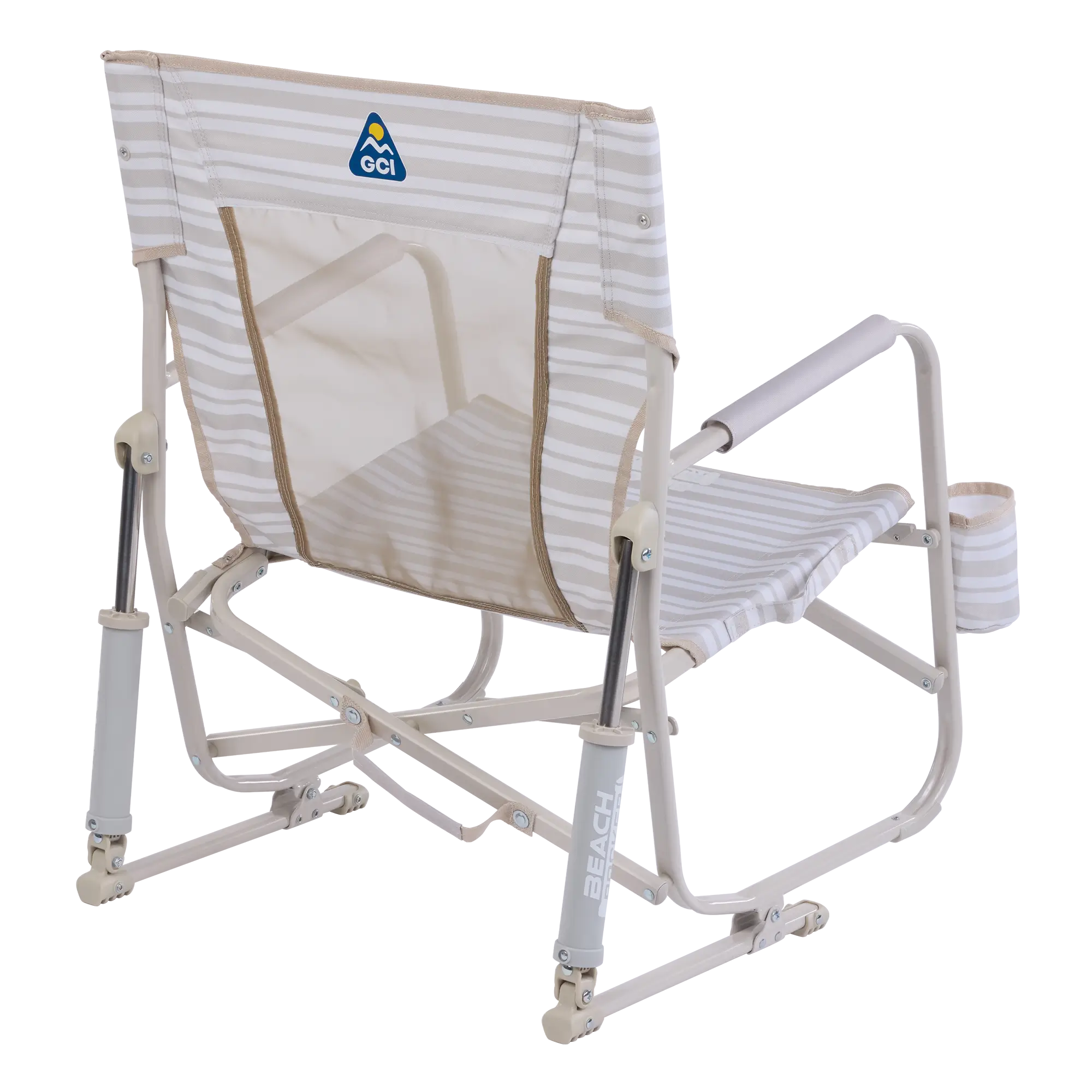 GCI Outdoor Beach Rocker™ Chair - Neutral Stripe