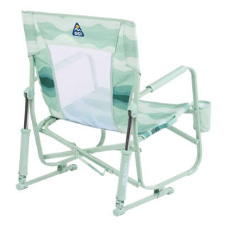 GCI Outdoor Beach Rocker™ Chair - Green Beach Wave