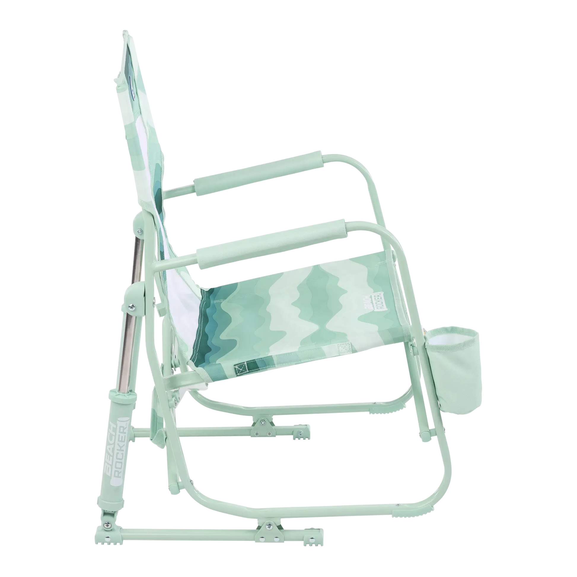 GCI Outdoor Beach Rocker™ Chair - Green Beach Wave