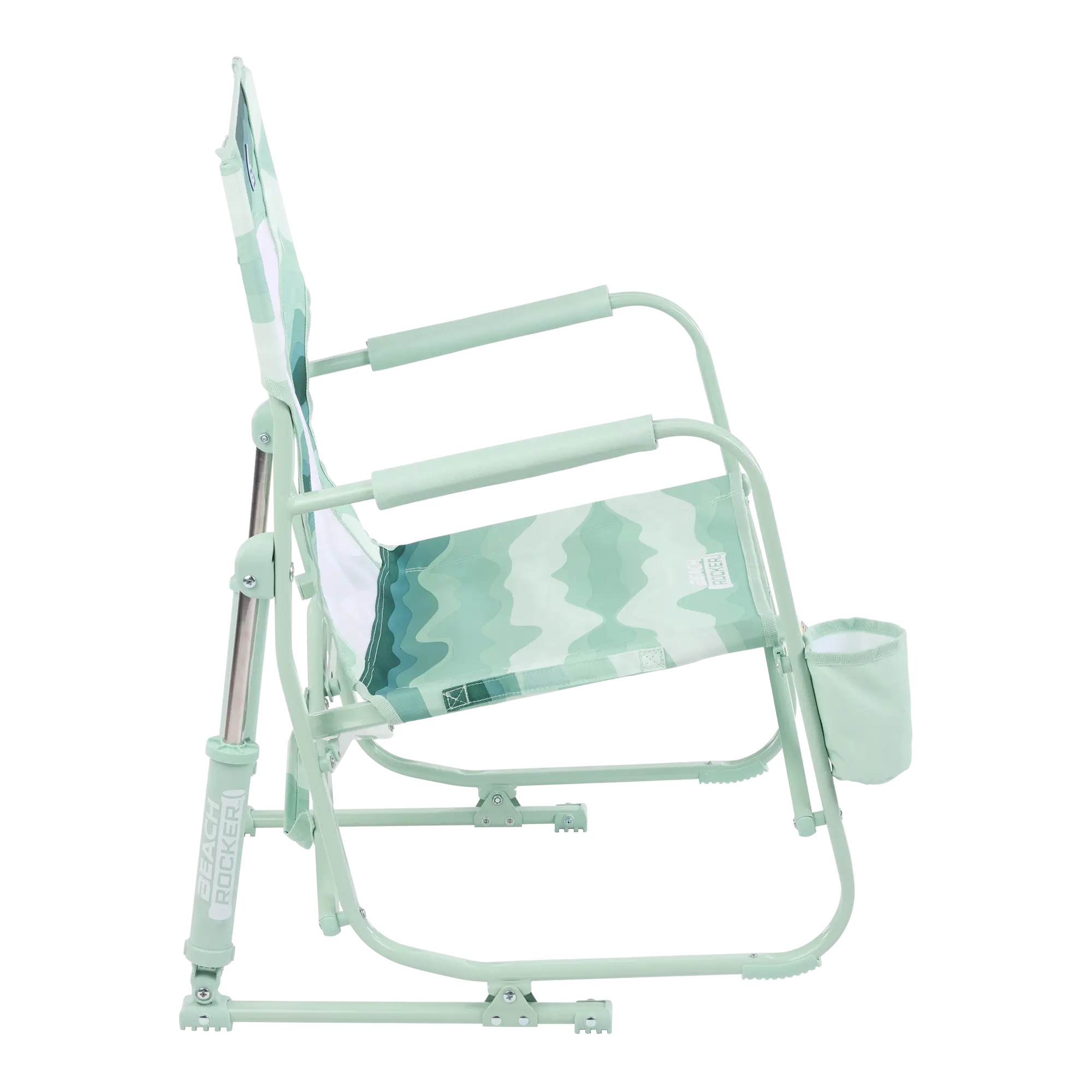 GCI Outdoor Beach Rocker™ Chair - Green Beach Wave