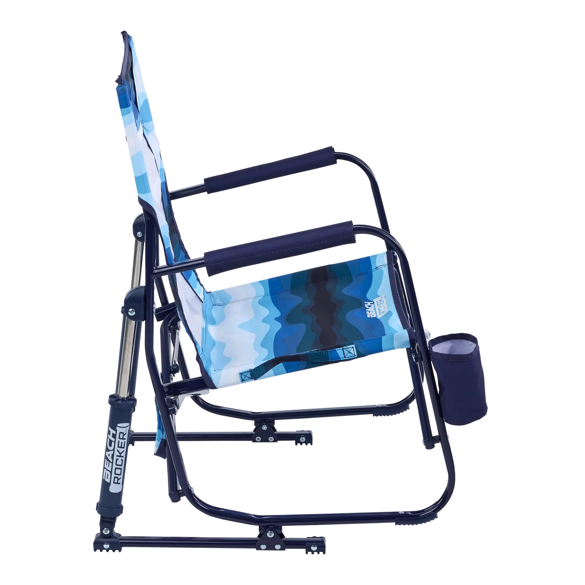 GCI Outdoor Beach Rocker™ Chair - Blue Beach Wave