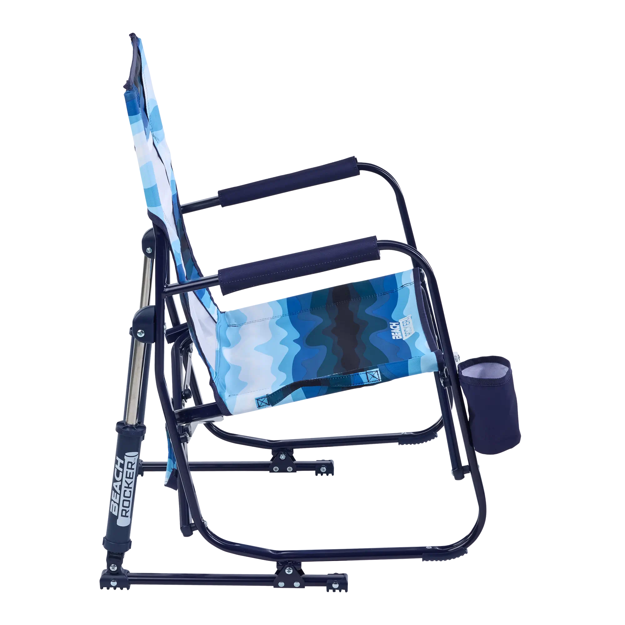 GCI Outdoor Beach Rocker™ Chair - Blue Beach Wave