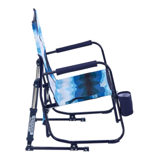 GCI Outdoor Beach Rocker™ Chair - Blue Beach Wave