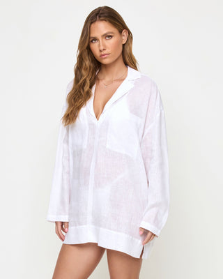 L*Space Women's Oasis Tunic - White