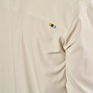 Marsh Wear Men's Lenwood Tech Short sleeve Shirt - Stone