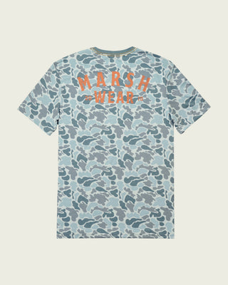 Marsh Wear Men's Stackhouse S/S Tech Tee - Silver Mallard Camo