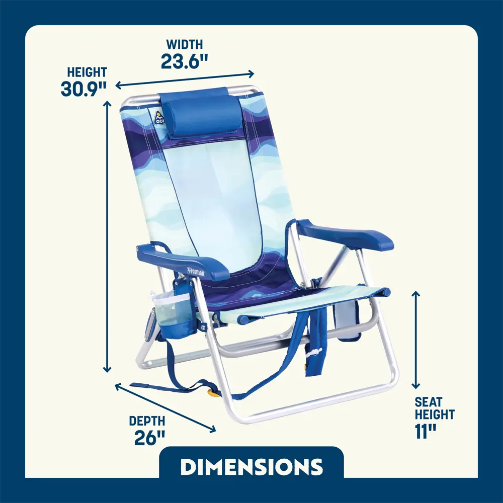 GCI Outdoor Backpack Beach Chair™