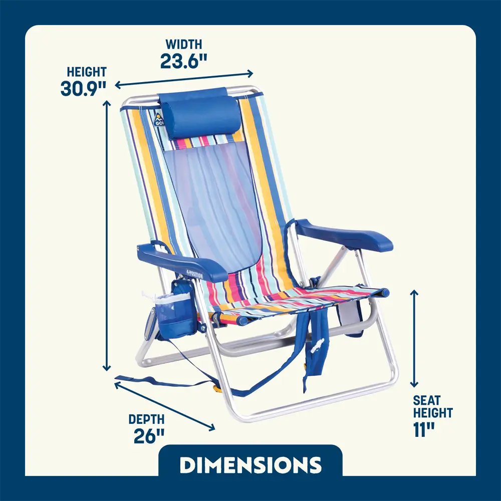 GCI Outdoor Backpack Beach Chair™