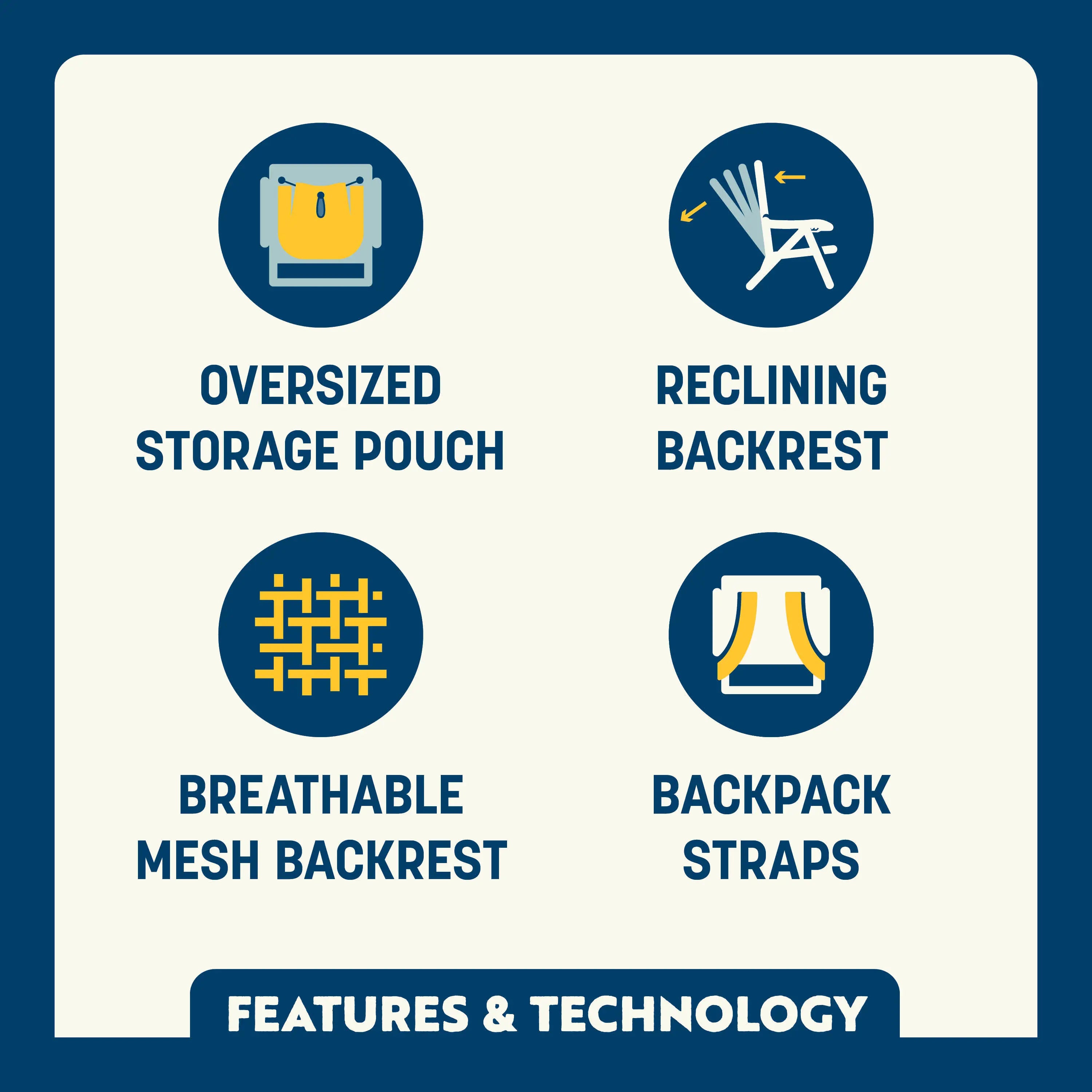 GCI Outdoor Backpack Beach Chair™