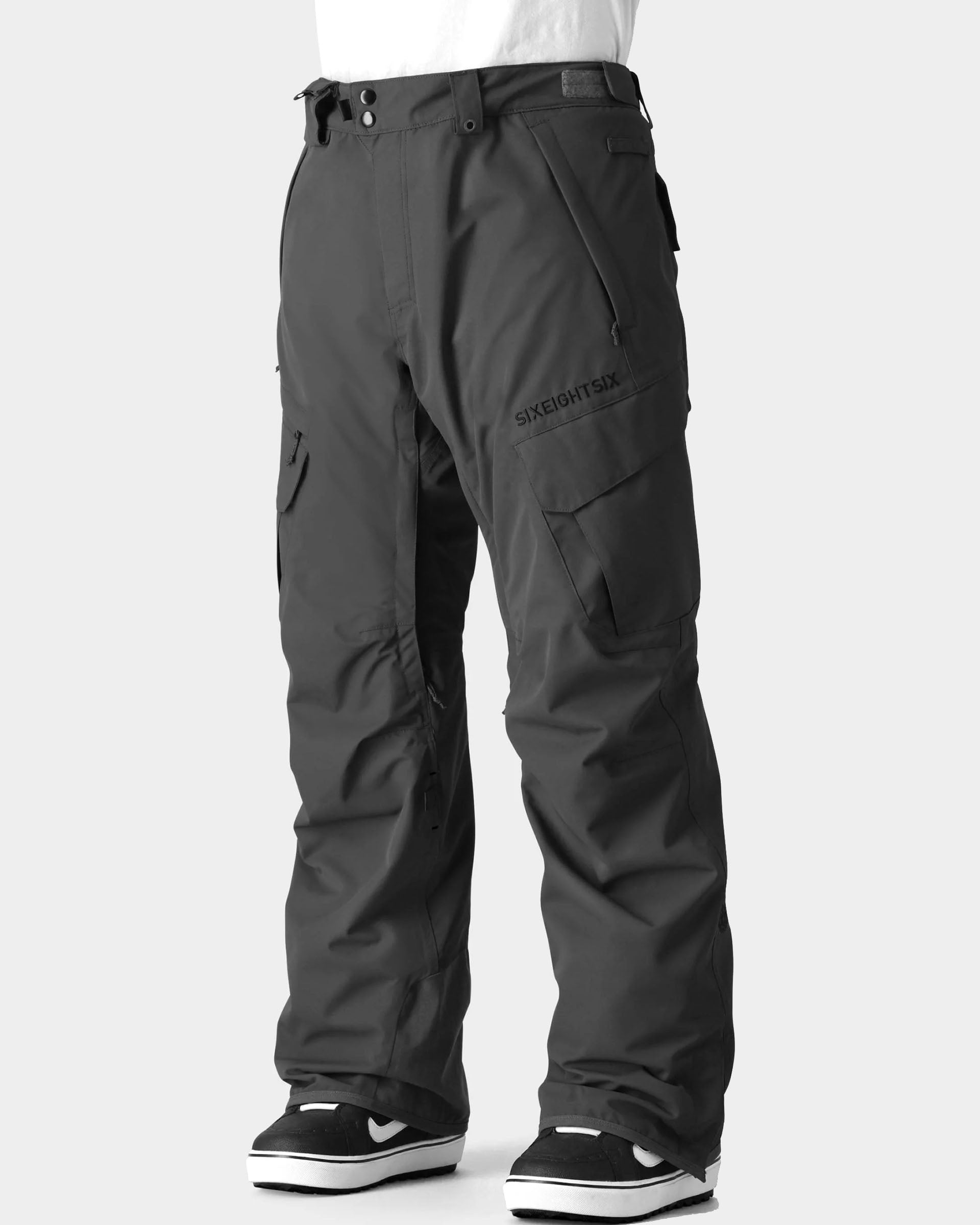 Men's Smarty 3-In-1 Cargo Snow Pant - Charcoal