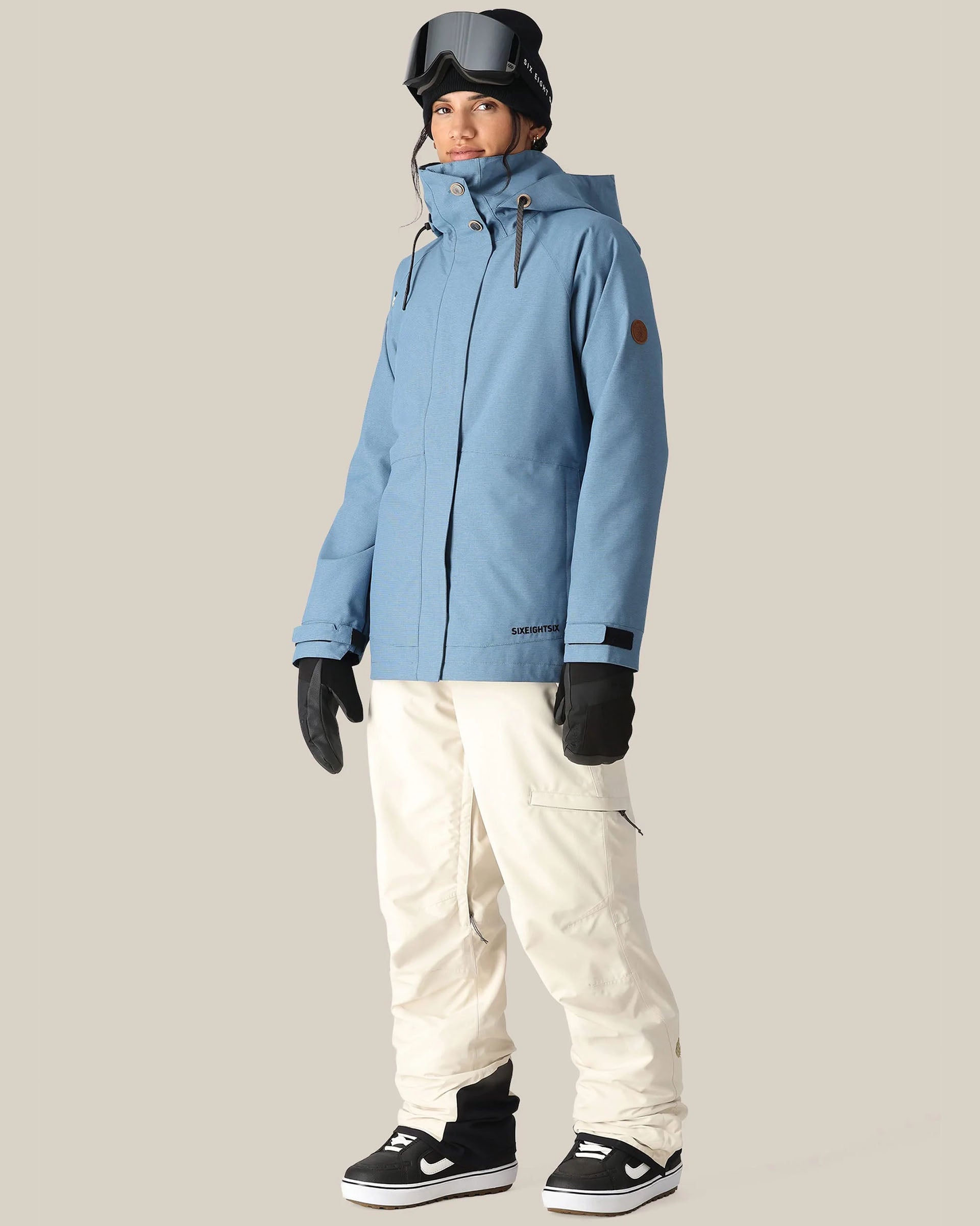 Women's Smarty 3-In-1 Cargo Snow Pant - Limestone