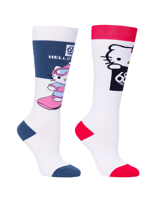686 Women's Hello Kitty Socks 2pk '24