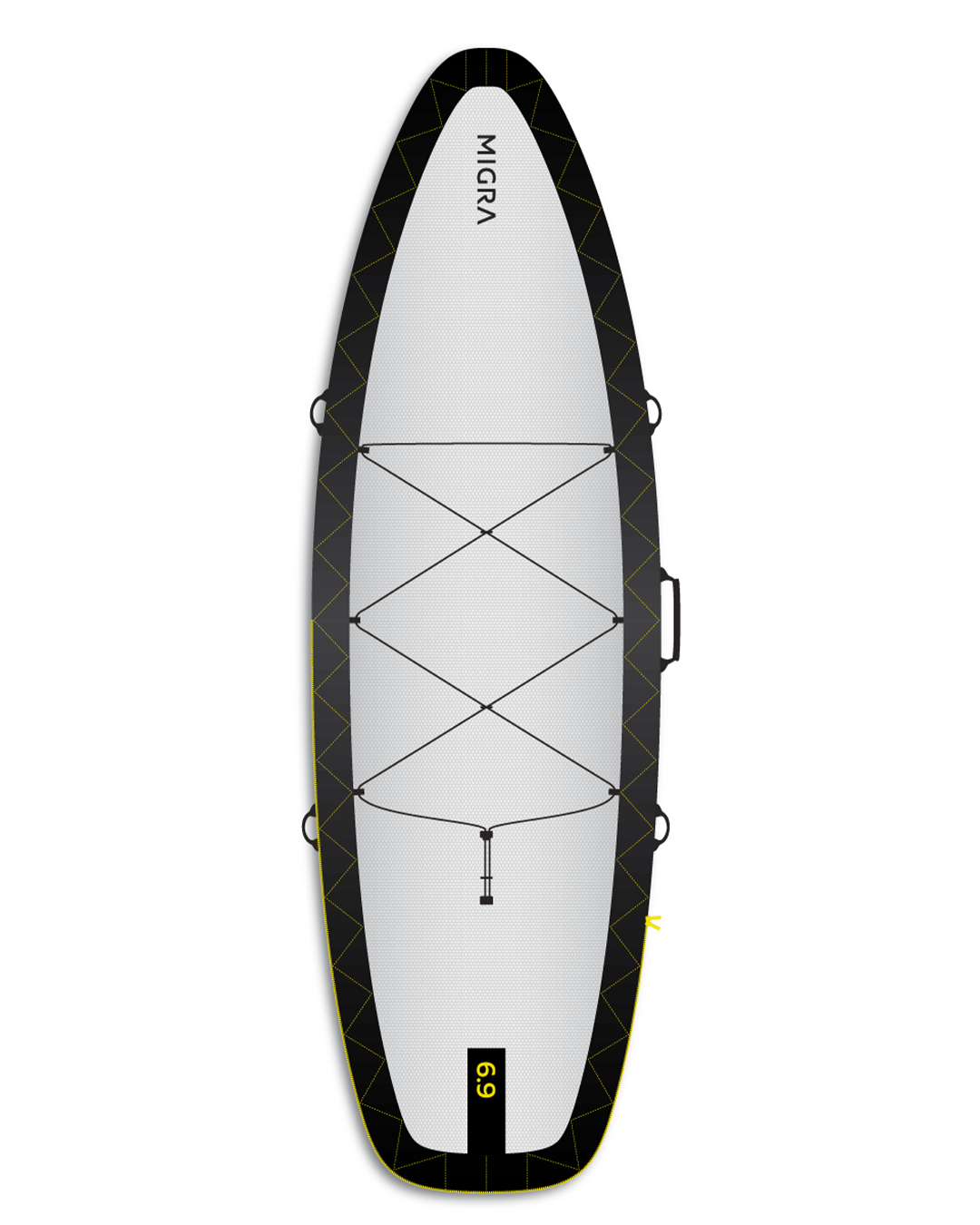 Migra 6.9 Double Surfboard Bag