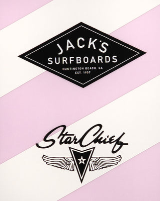 6'4 Starchief Egg - Pink/White