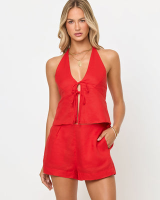 L*Space Women's April Top - Flame