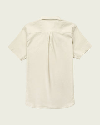 Marsh Wear Women's Lowtide Linen Short Sleeve Shirt - Stone