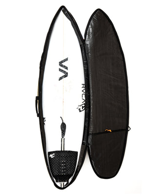 Shortboard Double Black Silver : Black Silver - 6'7