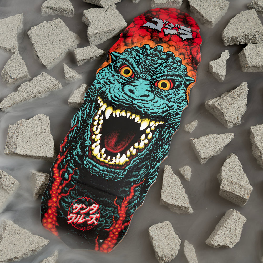 11in Godzilla Destroyer Santa Cruz Skateboard Deck